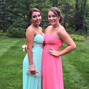 Light Pink floor Length Dress